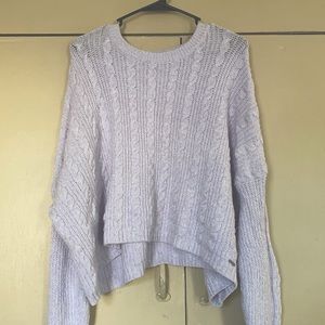 Light purple hollister sweater